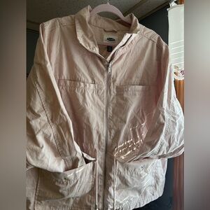 Old Navy Women's Light Pink Utility Jacket